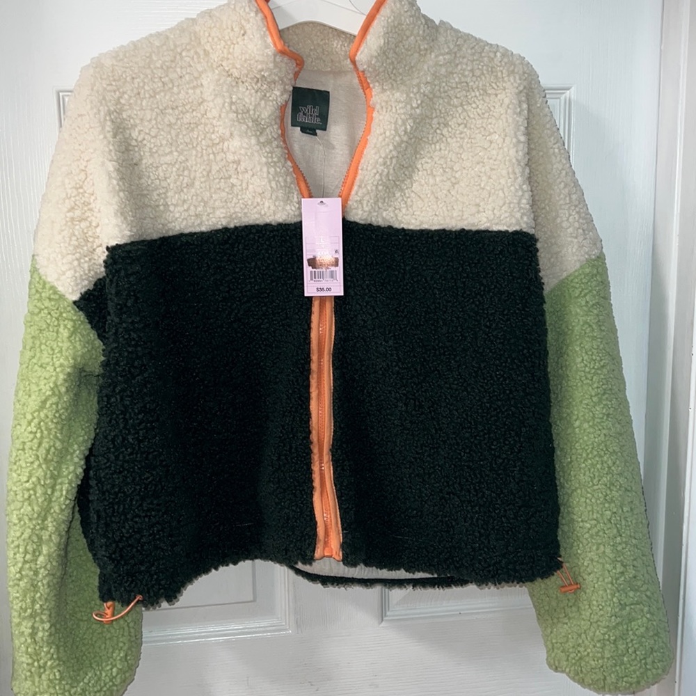 Wild fable Sherpa sweater Large